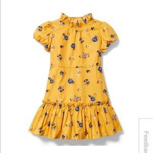 Janie and jack ruffle hem dress. Size 6